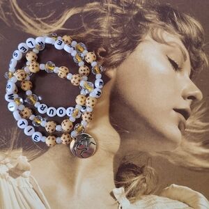 Taylor Swift Fearless Handmade Friendship Bracelets Set Of 3 🫶🏻
